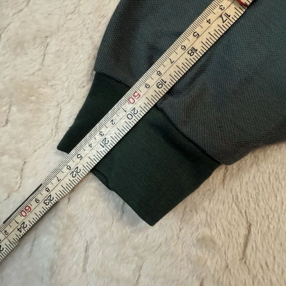 Vintage Polo‎ Ralph Lauren Button Up Long sleeve Shirt Green Sz L